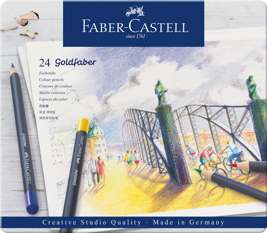 Goldfaber Color Pencils - Tin of 24