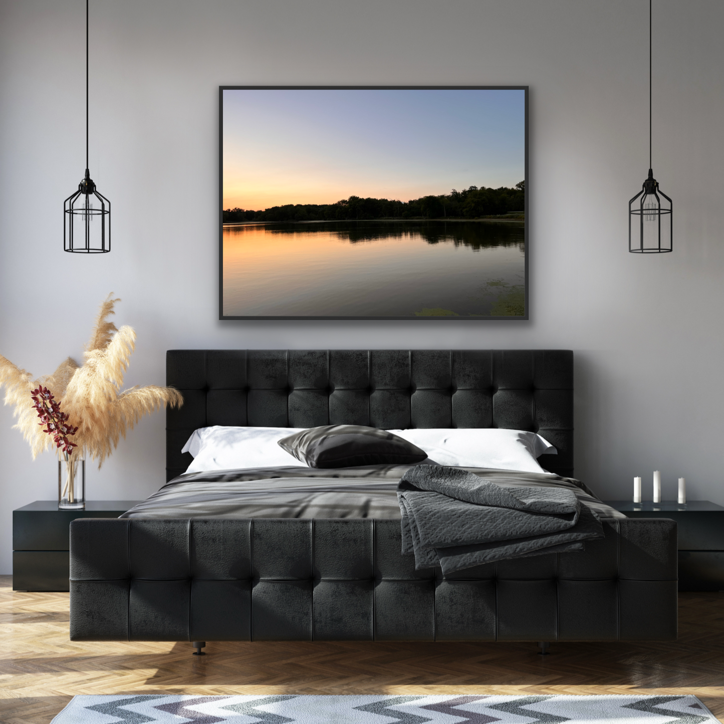 LAGOON SUNSET. DOREEN AVILA, artist