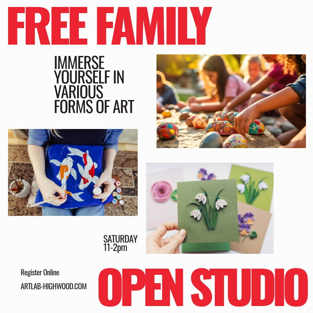FREE FAMILY OPEN STUDIO