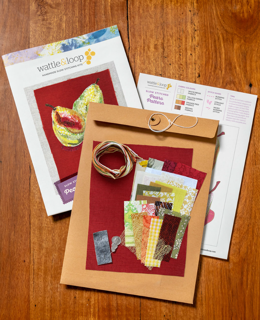 Pear Slow Stitching Kit