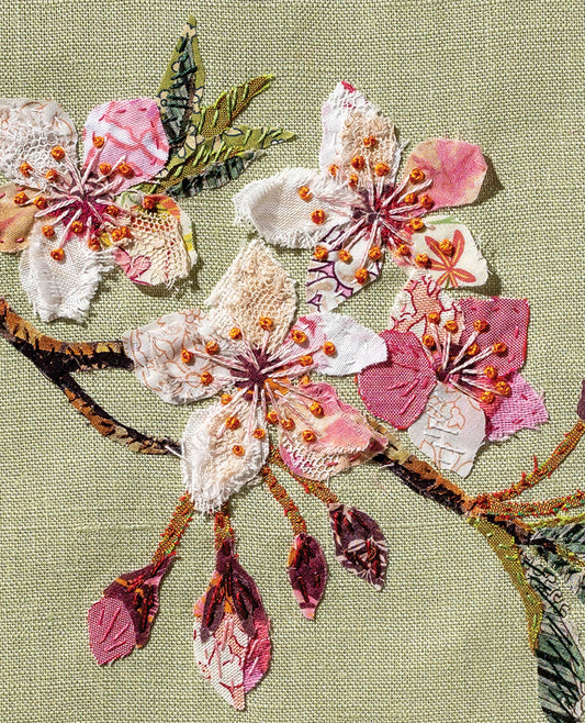 Cherry Blossom Slow Stitching Kit