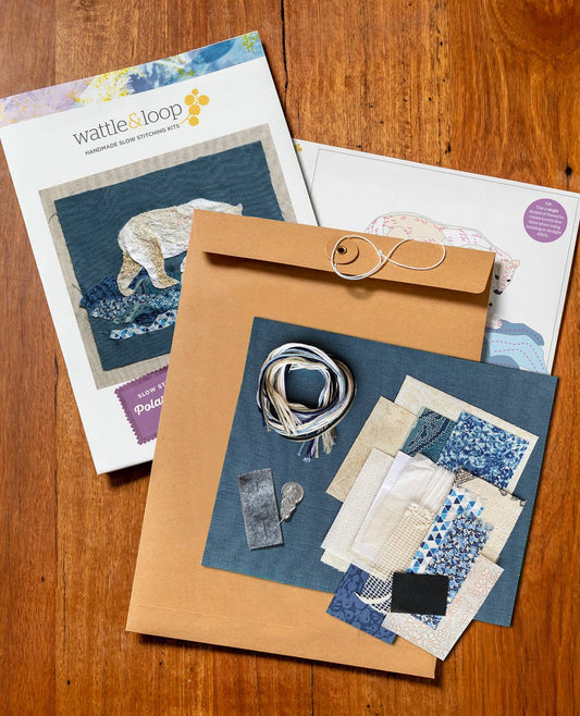 Polar Bear Slow Stitching Kit